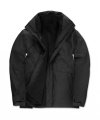 Heren Jas B&C Corporate 3-in-1 Jacket JU873 Black